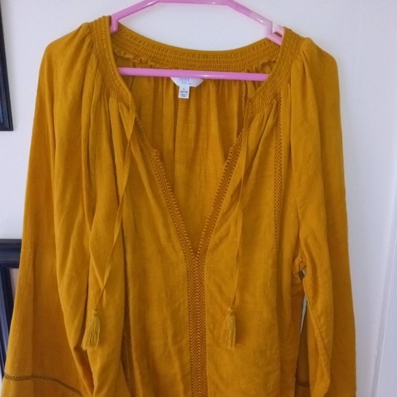 Time & True Embroidered Tunic - Picture 2 of 8